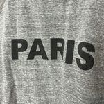 Monroe Paris women’s gray crew neck Sweatshirt size small Euc Photo 3