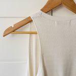 Banana Republic  Textured Knit Sweater Vest, Iced Vanilla Ivory sz. S Photo 8