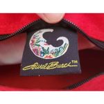 Laurel Burch Cat Tote Canvas Bag Sun N Sand Holly Purse Zip Red Black 12"x8" Photo 9