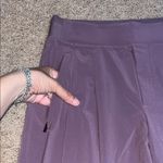 Athleta Brooklyn Heights High Rise Pleated Wide Leg Pant Lilac Opera Mauve 2 Photo 4