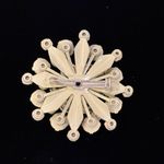 Aurora Borealis Vintage Brooch Silver Photo 2