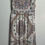 Heart soul Dress M Boho Hippie Stretch Knit Artsy Halter Maxi Festival Sundress Photo 0