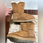 UGG  women’s size 9 chestnut side zippers Photo 0