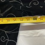 Covington  velvet 16 black embroidered floral strawberry plus size blazer office Photo 7