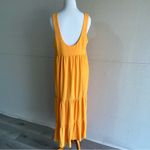 Free People Beach NWT Real Love Yellow Midi dress Orangeade Photo 6