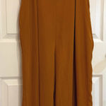 FSP Jumpsuit Wide Leg Spaghetti Strap‎ Casual Career Party Brown L Size L Photo 0