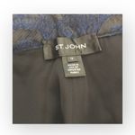St. John  Collection ᪥ Luxe Metallic Brocade Dress Pants ᪥ Cobalt Blue ᪥ 12 Large Photo 10