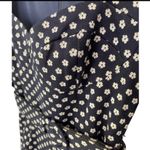 Anthropologie  Navy Polka Dot Long Sleeve Dress Photo 2