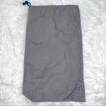 Small Grey Canvas Drawstring Dust Bag Gray Photo 6