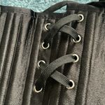 Waist Trainer/Corset Size Large Black Photo 6