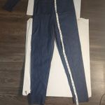 Love Highlight Blue Zip Denim 4 PocketJumpsuit L Utility Streetwear Casual Skate Size L Photo 6