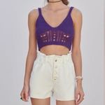 ZARA NWT  crotchet knit crop tank top Photo 3