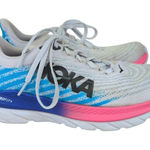 Hoka One One Mach 5 Womens Running Shoes White Blue Pink Size 7.5B Photo 0