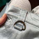 Guess 2000s era Y2K satin pants baby blue flare low rise pants Photo 4