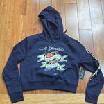 Ed Hardy NWT  Broken Heart and Fairytale Navy Eclipse Hoodies Sweatshirt Size S Photo 0