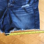 American Eagle  Blue Distressed Low Rise Denim Jean Shorts Size 4 Photo 13