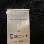 Venus Women's Black Sleeveless Tie Hem Ribbed Knit Cami Camisole Tank Top Size S Photo 3