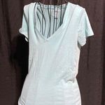 PINK - Victoria's Secret Pink Victoria’s secret’s light blue t-shirt​​​ Photo 0