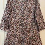 Tuckernuck Pomander Place Lucy Mini Dress Size S Floral Tiered Ruffle Boxy Party Photo 0