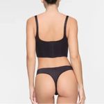 SKIMS NWT Stretch Satin Corset - Onyx - XS Photo 2