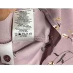 Hilary Radley Floral Split Neck Blouse Women's L Mauve Bronze Feminine NWT Gift Pink Size L Photo 4