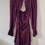 Free People Plum Long Sleeve Dress Photo 2