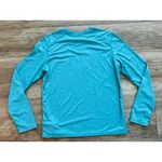 Life is Good  Long Sleeve Performance Shirt Beach Chair Americana Flag Small Photo 3