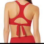 Everything But Water EBW  Scoop Front‎ Racerback Red Bikini Hipster 2-Piece S/M Photo 1