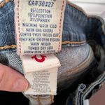 True Religion Y2K  Low Rise Leather Tag Jeans W29 Medium Wash Photo 3