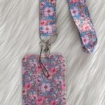 Floral lanyard with Id/ card holder Multi Photo 0