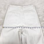 Apiece Apart  Merida Cropped Straight Leg Jean High Rise Ecru Cream Size 26 New Photo 11