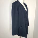Vtg Escada by Margaritha Ley Women's 100% Wool Double Breasted Blazer Black 42 Size 10 Photo 5