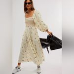 Free People  Dahlia Embroidered Maxi Dress Photo 7