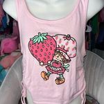 Strawberry Shortcake scrunched Tank top Pink Size XL Photo 0