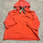 DKNY  Women's coral pink short sleeve hoodie sweatshirt sz small Photo 0