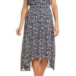 Nanette Lepore  High Low Sleeveless Floral Dress in Blue Size 10 NWT Photo 0