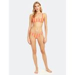 Solid & Striped NEW Elle bikini set, Fuschia/Marigold, Large Photo 6