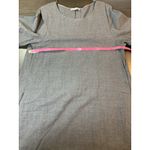 COS  Wool Blend Shift Dress‎ Womens US 6 Oversized Gray Tunic Lagenlook Scandi Photo 8