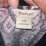 Ariat Paula southwest pink Aztec pocket T-shirt mini dress Photo 4