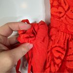 Maeve Anthropologie  NWT Strapless Lace Mini Dress Size Large Photo 5