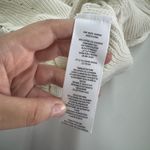 Joie  Sweater Womens XS Adanya‎ Porcelain White Cotton Cashmere Knit Pullover Photo 6