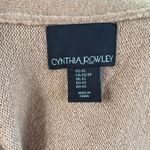 Cynthia Rowley  Women's Tan V-Neck Pullover Sweater Size XS Photo 6