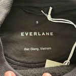 Everlane  Womens Renew Teddy Oversized Fleece Sweatshirt Black Size S Photo 6