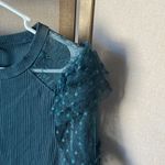 Free People  Deep Teal Knit Top large Photo 4