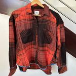 BDG Karl burgundy and black flannel, brand new with tag Photo 0
