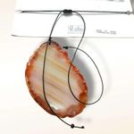 Urban Outfitters  UO Sasha Genuine Stone Cord Necklace NWT Agate Bohemian Beach Photo 6