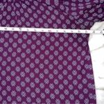 Stitch Fix 41 Hawthorn Women's Purple Flounce Sleeve Blouse Photo 6