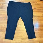 Halogen  Taylor Fit Womens Plus Size 28 Black Trousers Slacks Business Casual Photo 6