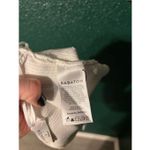 Aritzia  Babaton Sculpt Knit Criss Cross White Tank Top Cropped Sz Small Photo 3