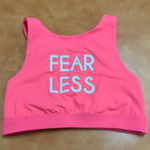 Aerie  Bright Pink Fearless Crop Top Photo 0